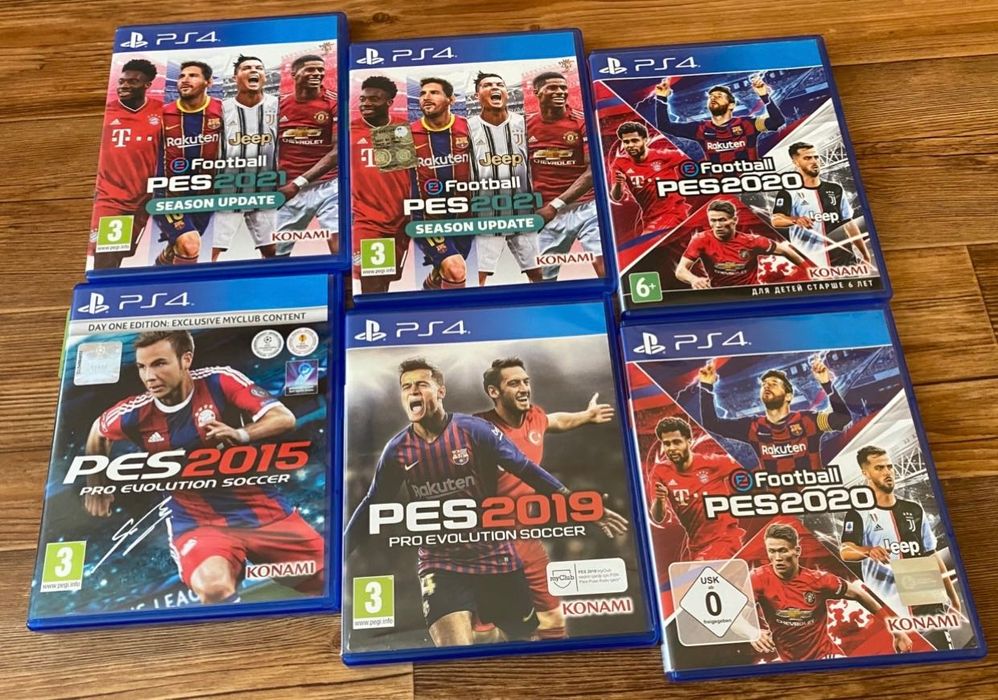 Sony PS4: PES 2021, Ведьмак, Одни из Нас, Alan Wake, Doom, Bloodborne
