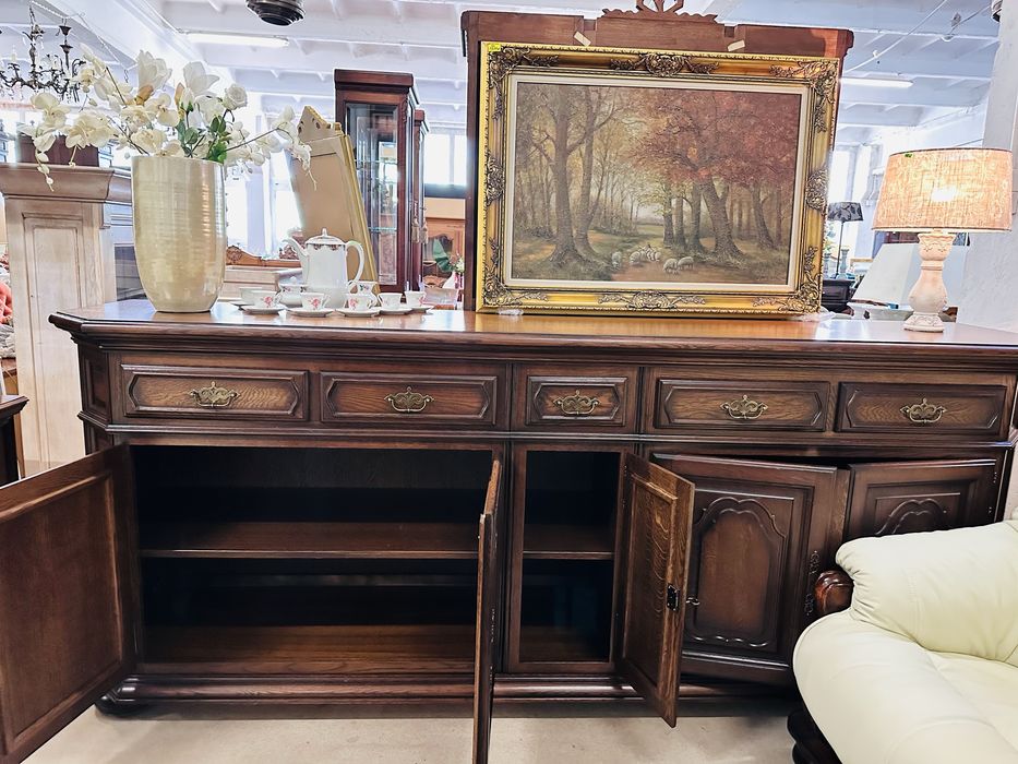 Piękna, elegancka i porządna KOMODA DĘBOWA 2,7 m. :)