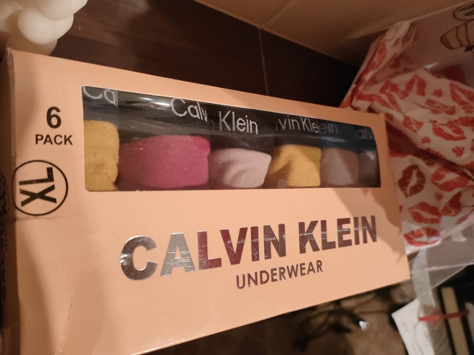Трусики Calvin Klein 6 шт уп 
М'яка бавовняна, еластична