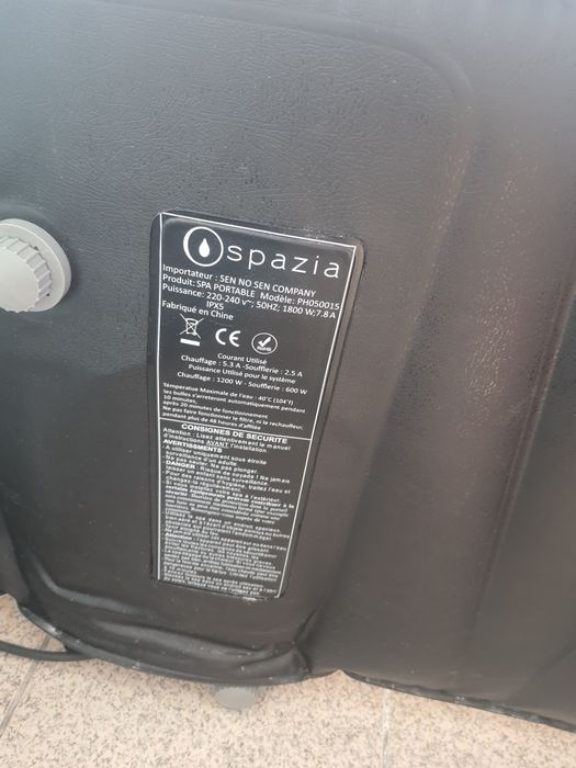 Jacuzzi insuflável Spazio