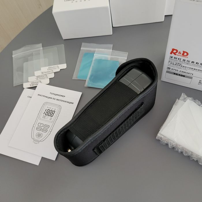 Метализированная шпаклевка толщиномер R&D TC-100 YNB-220 YNB-111