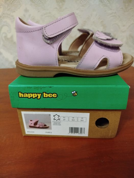 Босоніжки для дівчинки 27 розмір