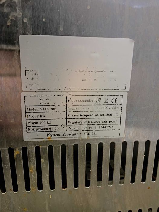 Rożen grill elektryczny, obrotowe do 12 kurczaków