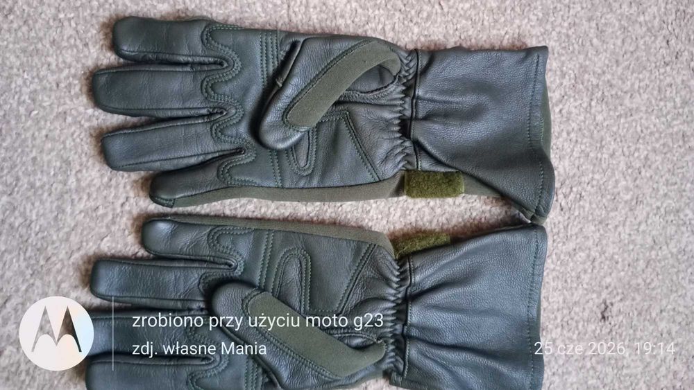 Komplet rękawic wojskowych męskich