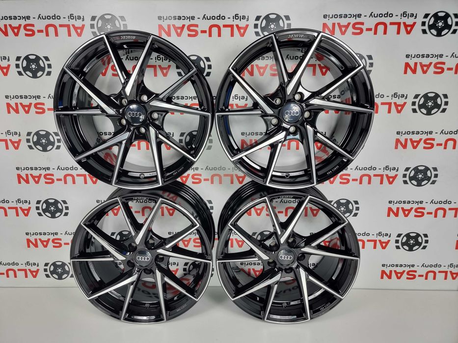 NOWE alufelgi AUDI 18" 5x112 A4 A6 A8 Q5 Czarne