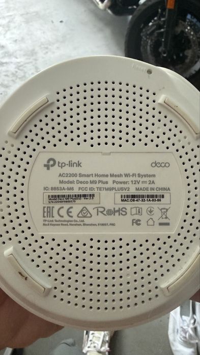 Roteador mesh TP Link Deco M9 Plus (3 unidades)