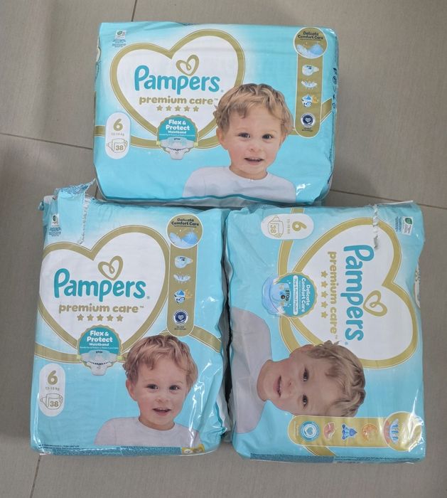 Pampers premium care 6 pants 3 opakowania