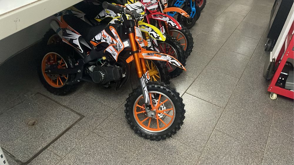 Motos cross 49cc modelos novos com garantia