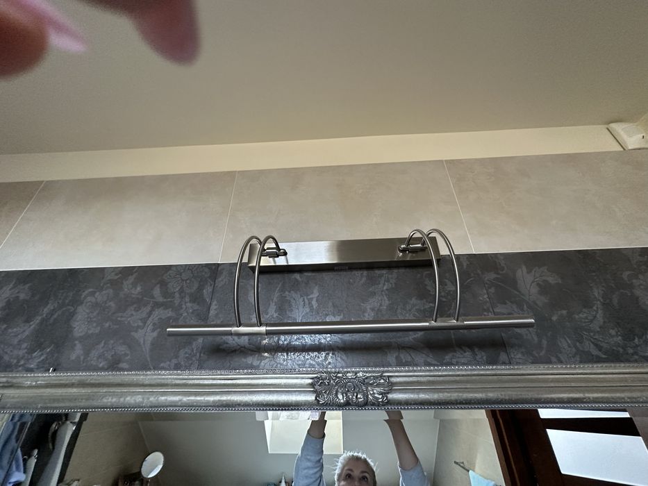 Kinkiet srebrny uzywany