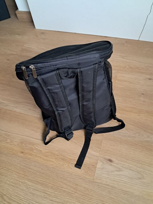 Mochila para transporte de gato de médio e  pequeno porte