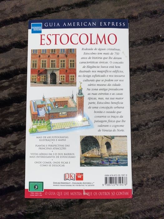 Guias de viagem em excelente estado