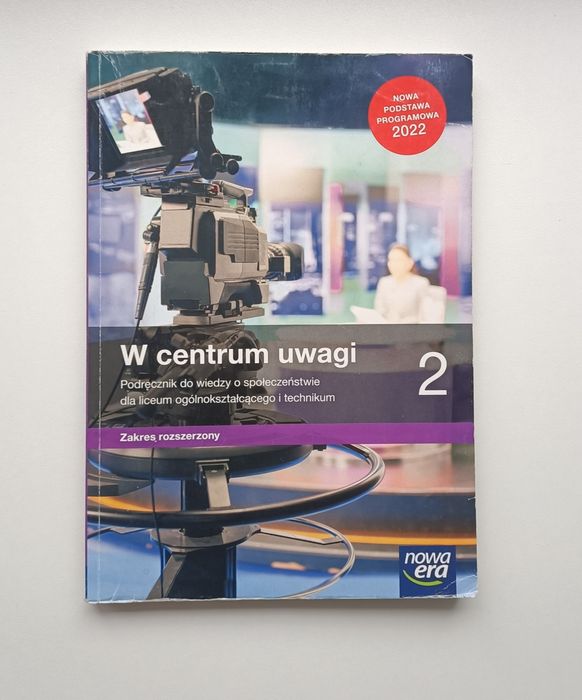 Podręcznik do WOSu | W centrum uwagi 2 | zakres rozszerzony |  Nowa era | klasa 2 | stan dobry