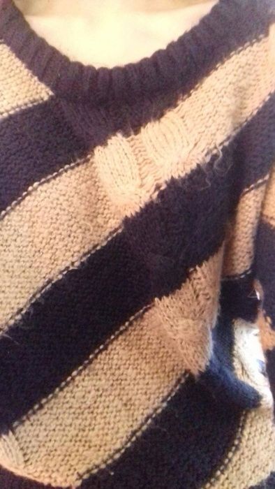 Camisola de Lã às Riscas da Tally Weijl