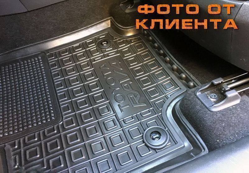 Резиновые коврики в салон Toyota Rav-4 NEW (2019-) / Camry 50-70 USA
