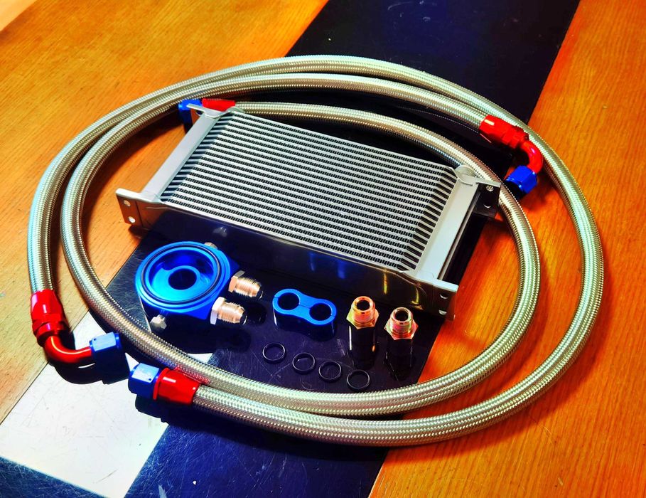 Kit Radiador 19 Linhas Refrigerar óleo do motor