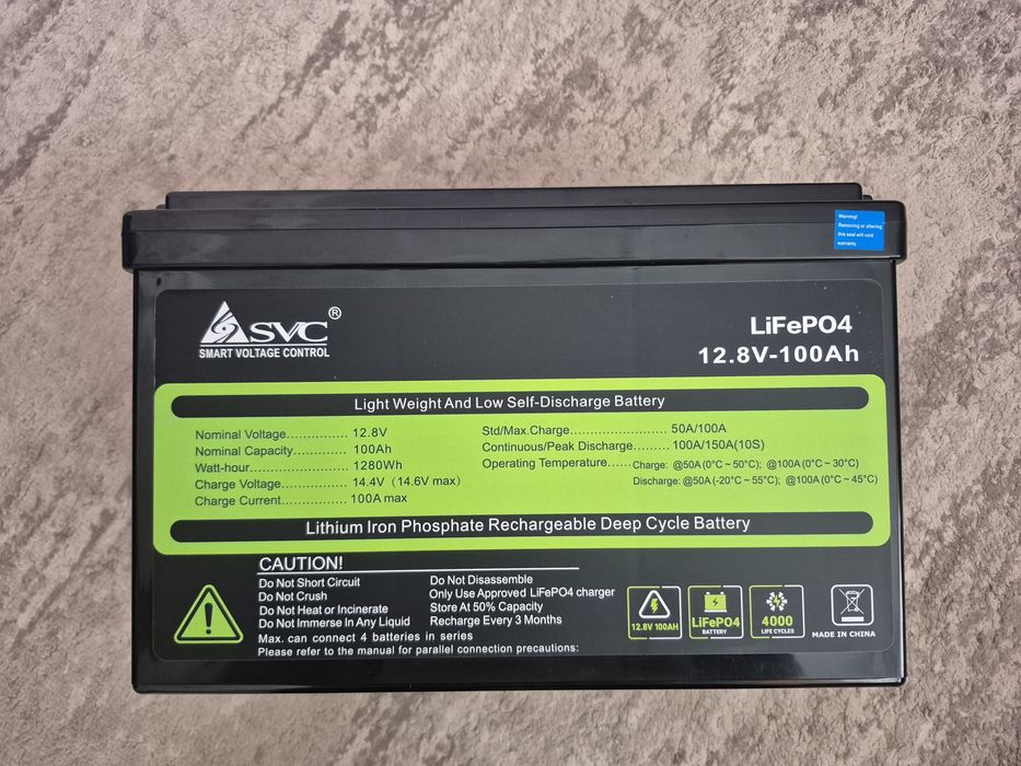 Аккумулятор LiFePO4 12.8V 100Ah