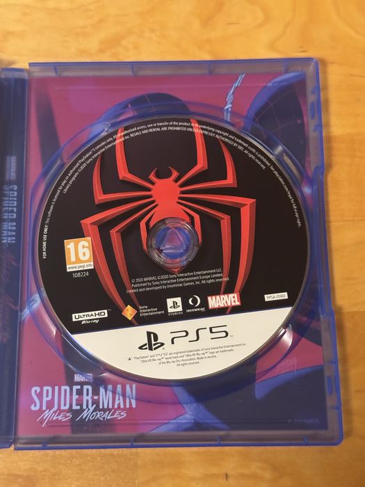 Spider-Man: Miles Morales PS5 Playstation 5 STAN IDEALNY polska wersja
