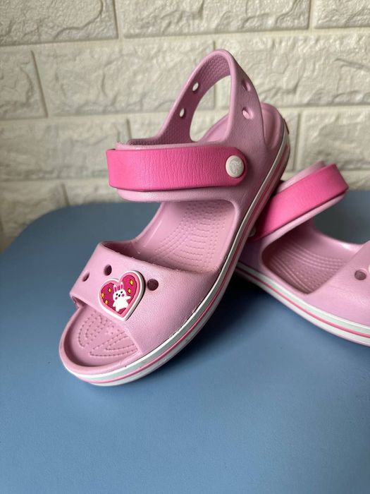 Crocs 33-34p j2 крокси шлепки сандалі босоніжки