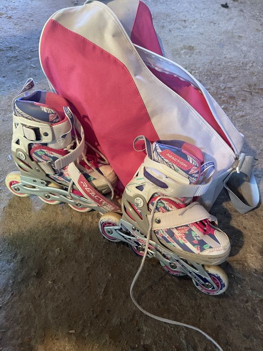 Роликові ковзани дитячі розсувні Reaction Rainbow