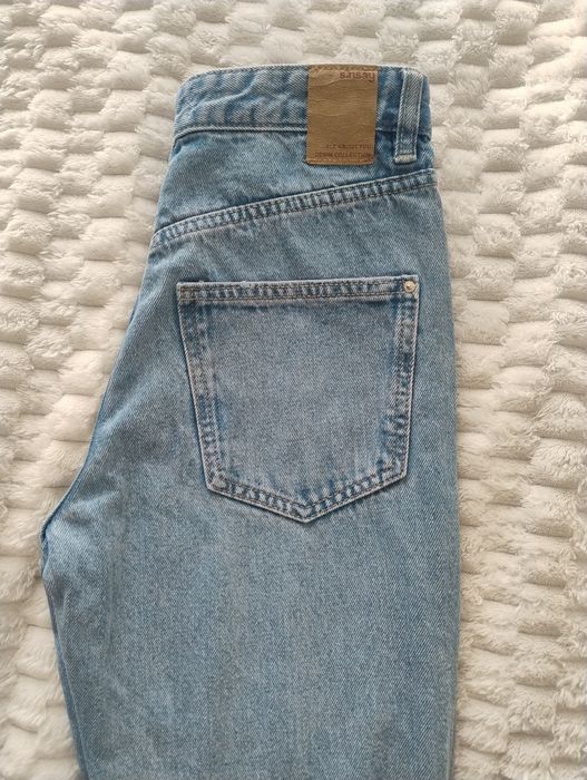 Spodnie jeansy mom fit sinsay roz 32