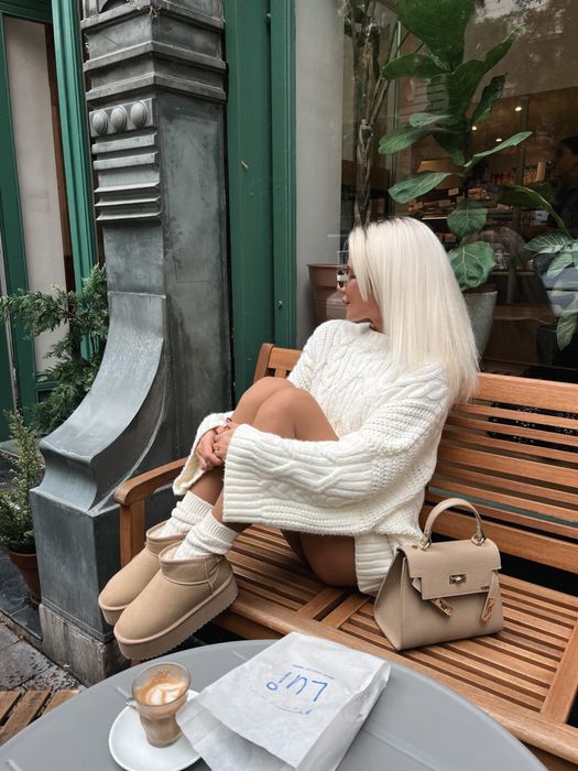 O’la Voga / śniegowce / beige / rozm 41