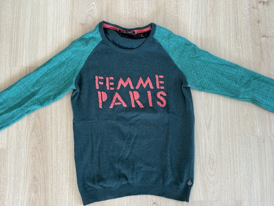 Sweterek Maison scotch welna, angora, alpaka S