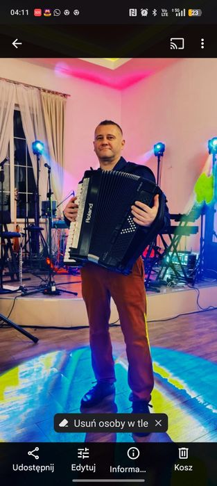 Akordeonista na Urodziny, Imieniny, Rocznice!Muzyczne niespodzianki!