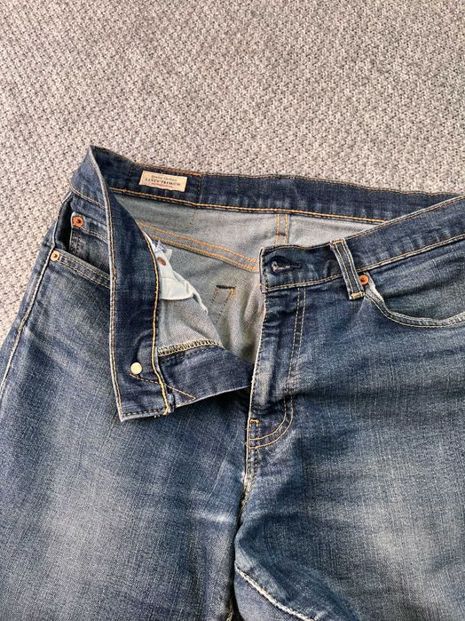 Чоловічі темно-сині джинси 511 Levi's