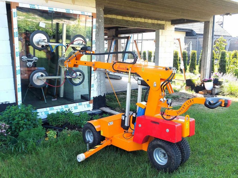 Manipulator do szkła SMARTLIFT SL 608 wynajem mini żuraw do szyb okien