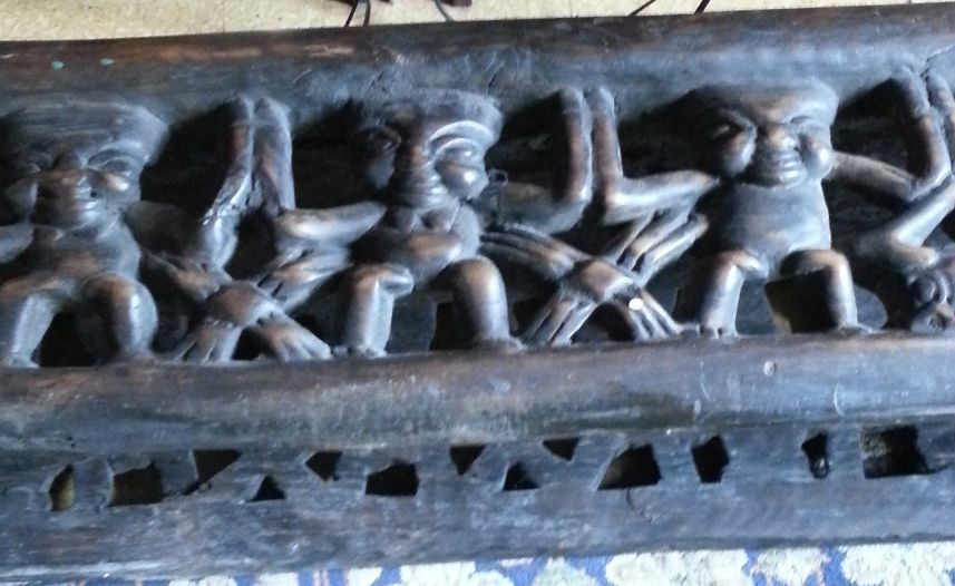 Cama Bamileke Arte dos Camarões