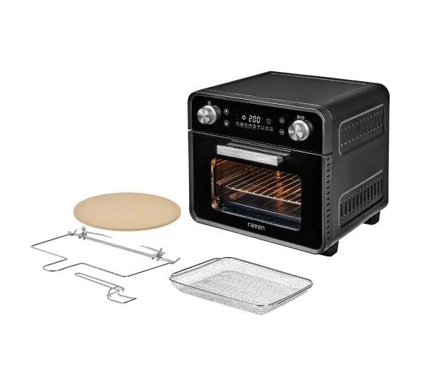 Mini piekarnik elektryczny Raven EPI007 z funkcją air fryer
