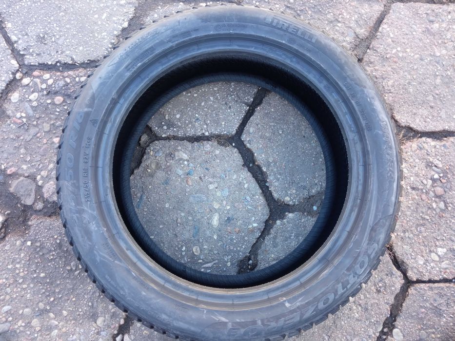 215/50R18 Pirelli Zima Nowe 1szt Para Komplet Montaż Gratis N1860