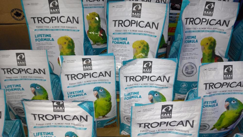 Tropican comida para papagaio