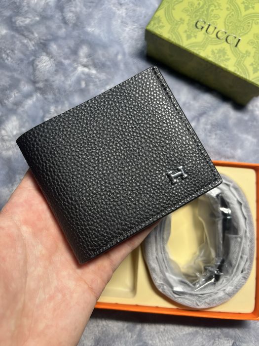 Набір гаманець + ремінь Hermes