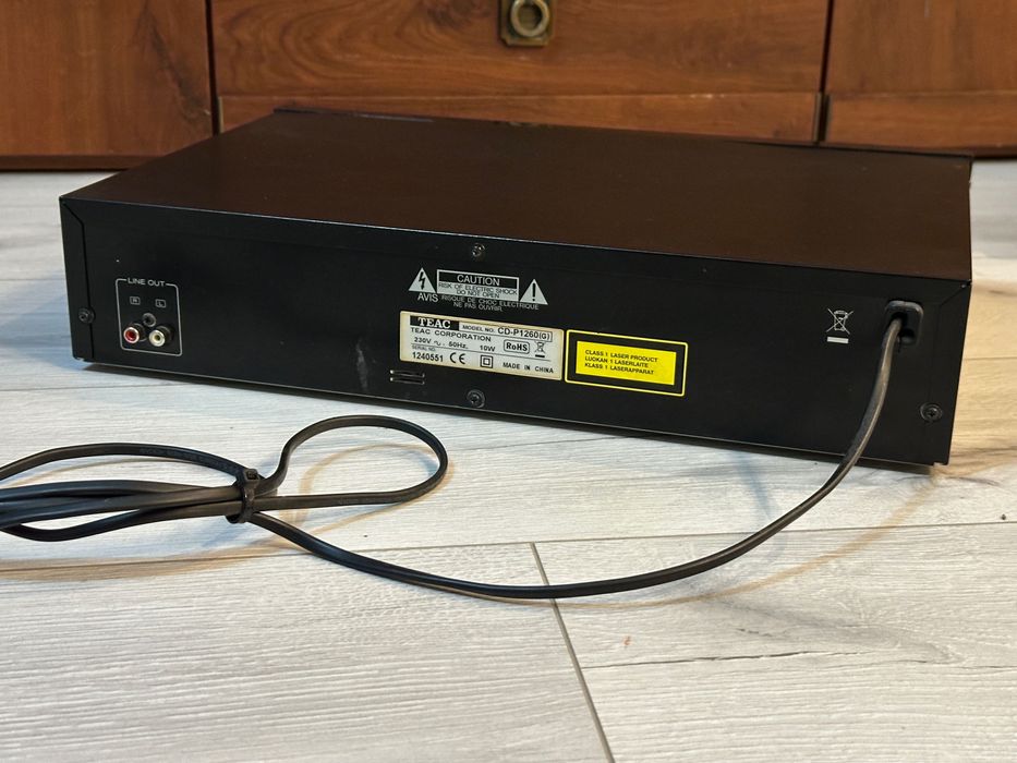 TEAC cd-p1260 odtwarzacz CD