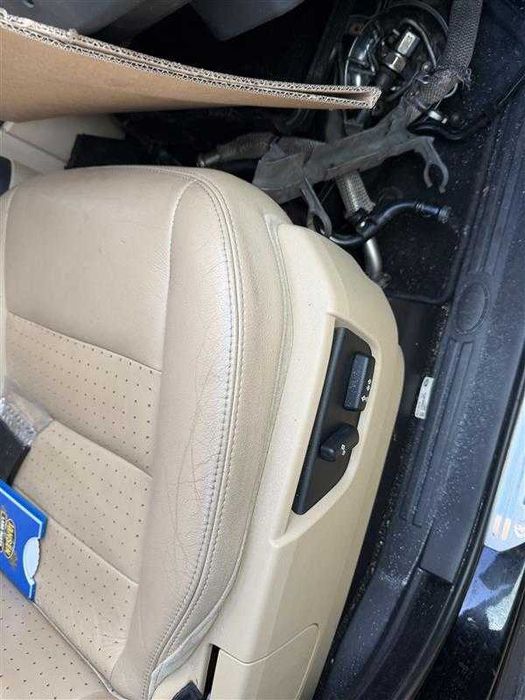 Land Rover Discovery 3 bancos pele Bege