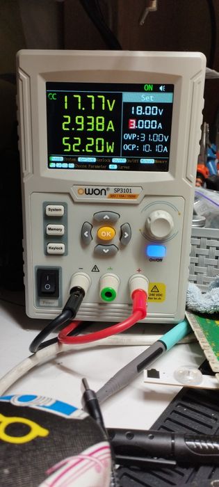 Лабораторный блок Owon sp3101 лбп 10а 31в