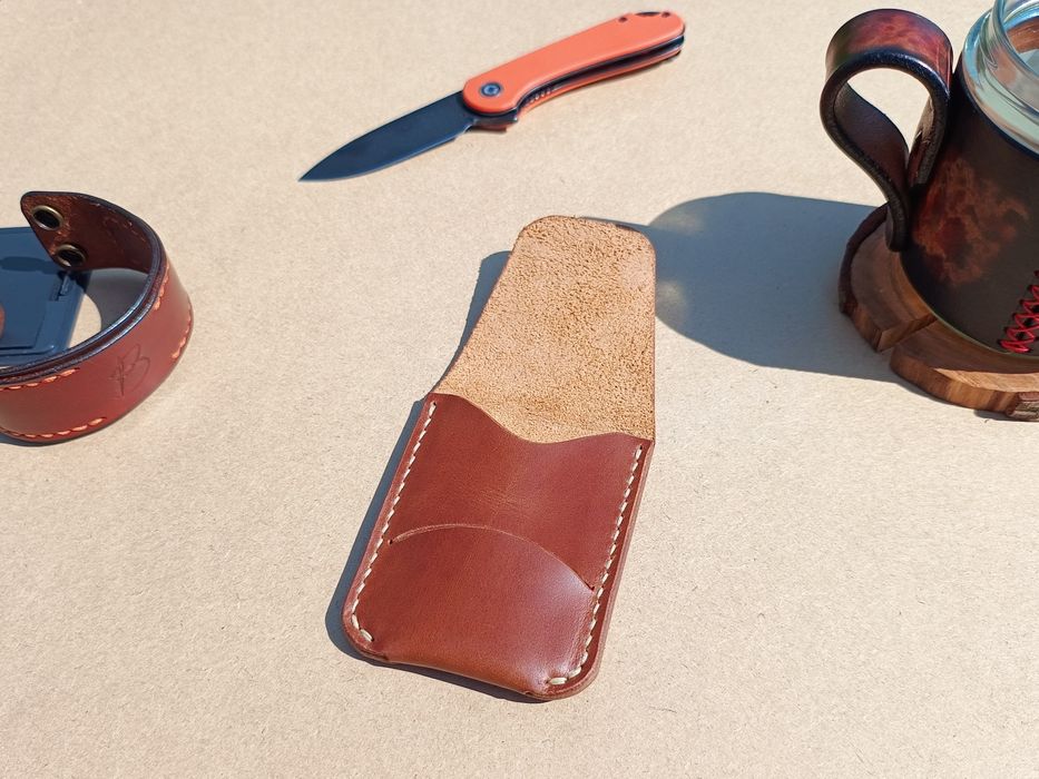 Borubar Skóroszyj - mini portfel / cardholder / wizytownik