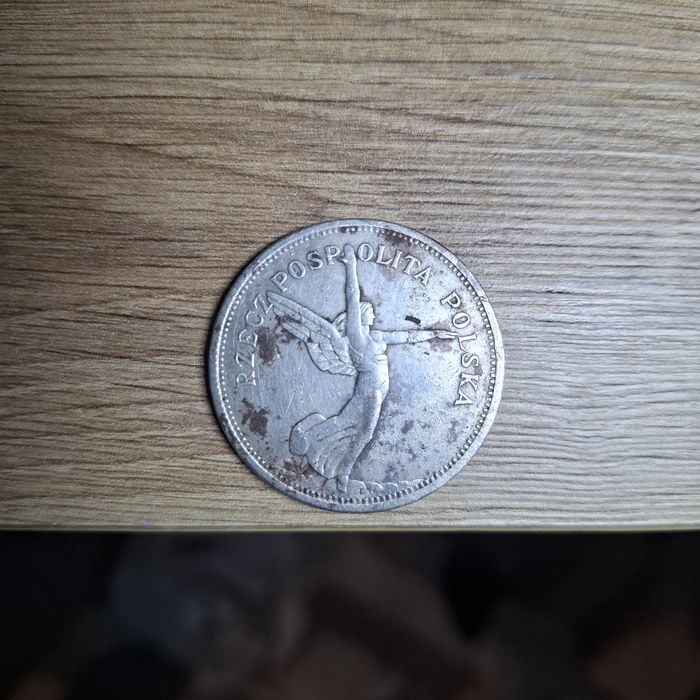 Srebrna moneta Nike 5zl 1928r