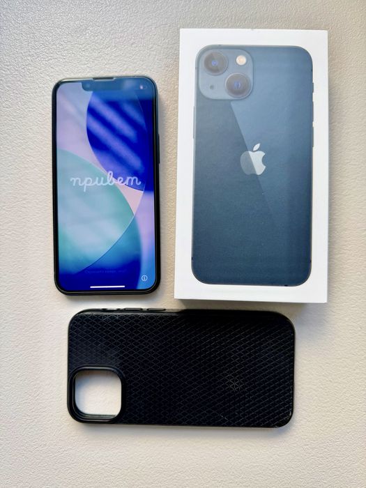 iPhone 13 mini 128GB czarny | etui SPIEGEN | akcesoria