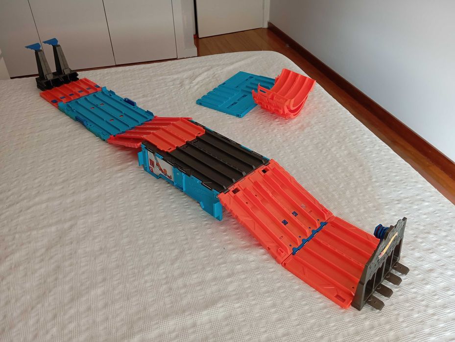 Pista Hotwheels Track Builder Crate original em excelente estado