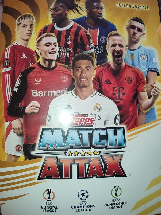 Match attax 2024 / 2025. Karty match attax 24/25.