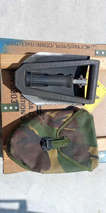 Saperka Wojskowa NATO NL Army z piłą +pokrowiec DPM Cordura