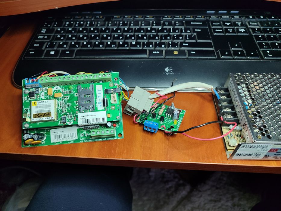 Плата охранной сигнализации Лунь 7Т