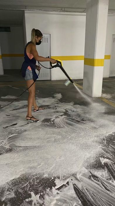 Limpeza de condomínio e garagem