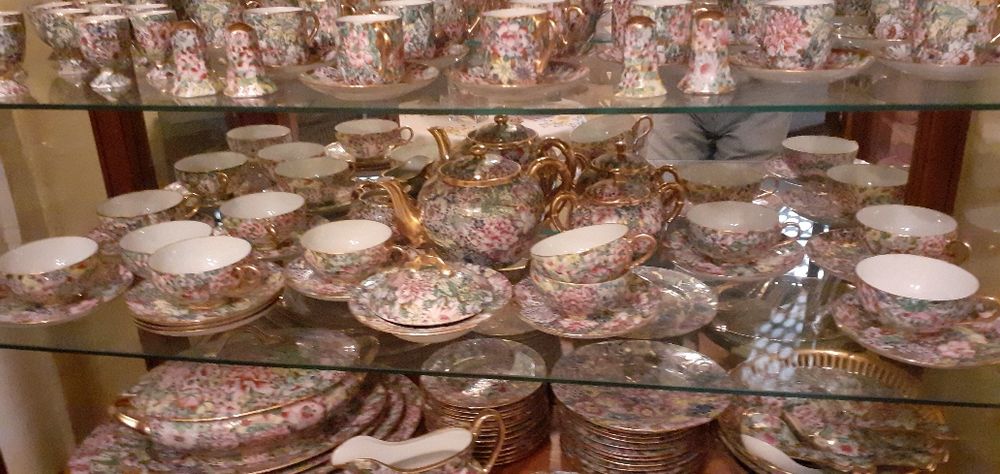 Serviço completo jantar, chá e café