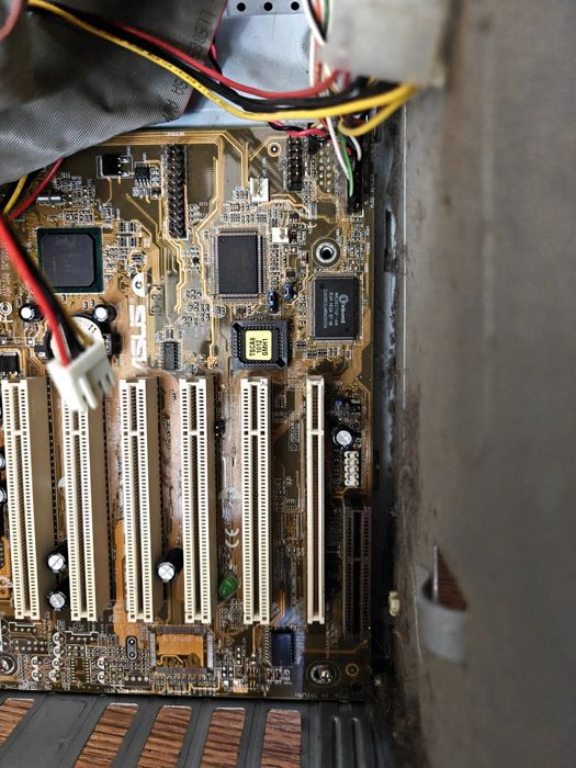 Компьютер ретро игр windows 98 pentium 3 Asus tusl2-c socket 370 Lpt