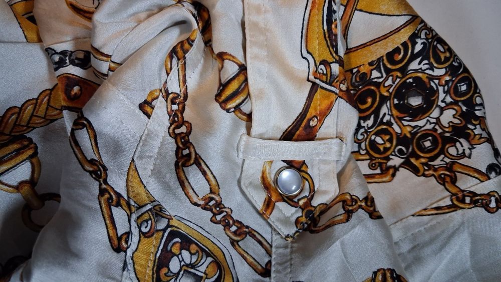 Koszula jedwab Cache/Roz XL/L