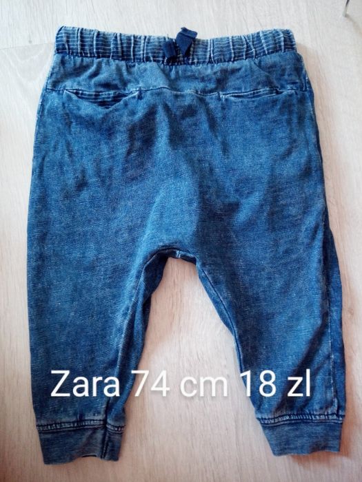 Mięciutkie joggeruy Zara 74