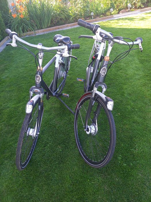 Sprzedam dwa rowery, para rowerów, komplet rowerów Gazelle eclipse